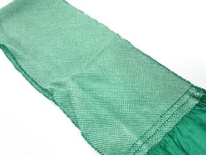 正絹　振袖用　絞り　帯揚げ